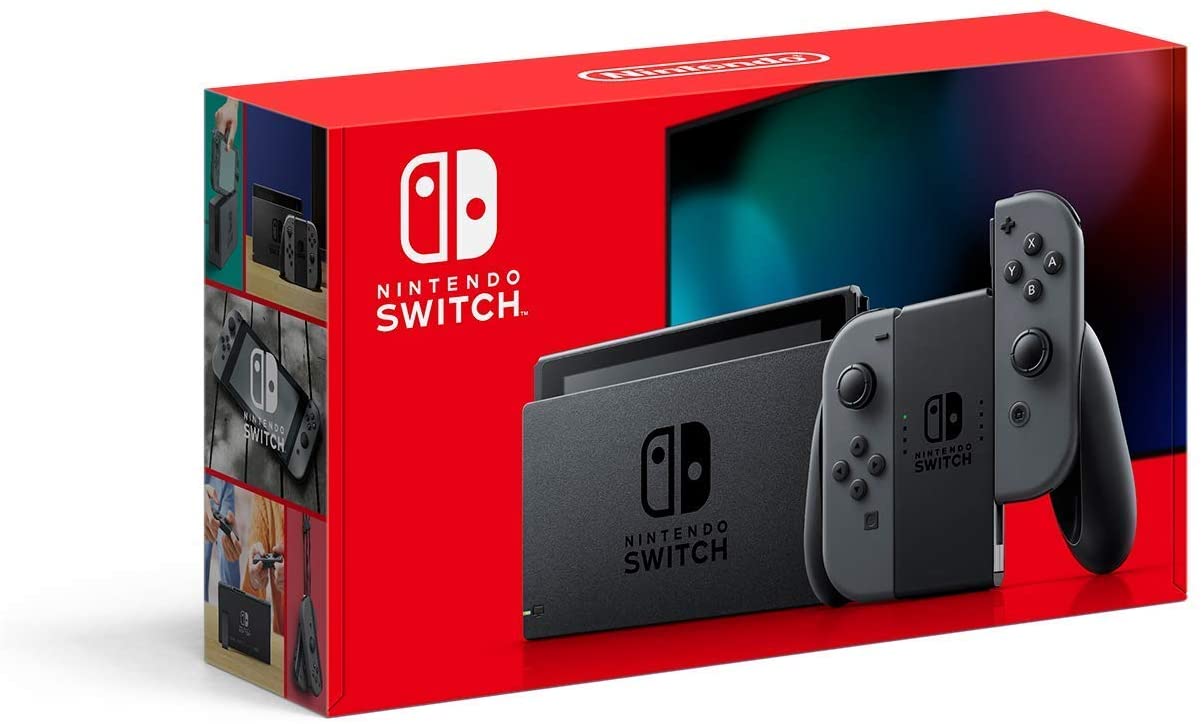 Nintendo Switch B/R Available Through Amazon [Update: B/R sold out; Gray is available]