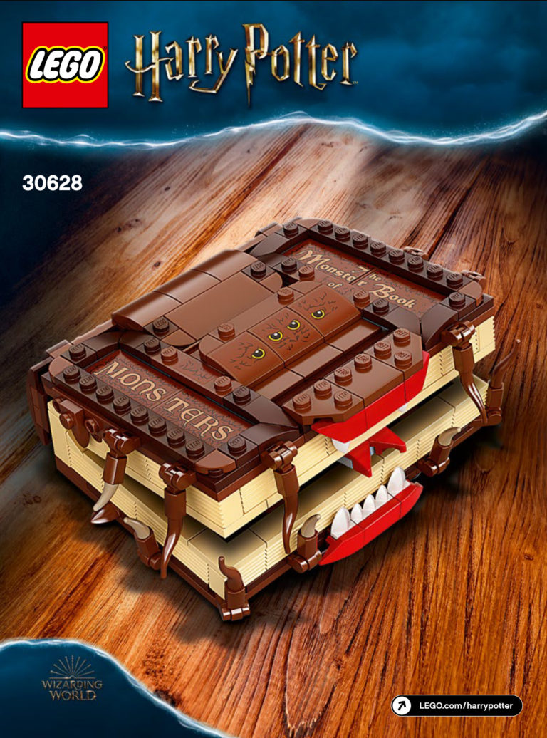 LEGO Harry Potter The Monster Book of Monsters Promo is Available Now at Barnes&Noble - FBTB