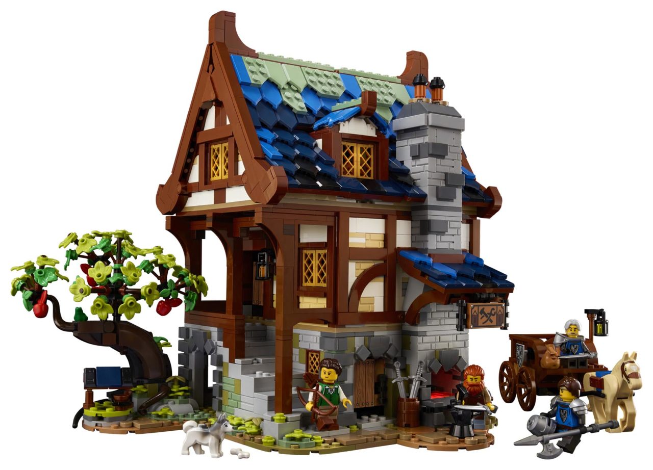 lego medieval blacksmith