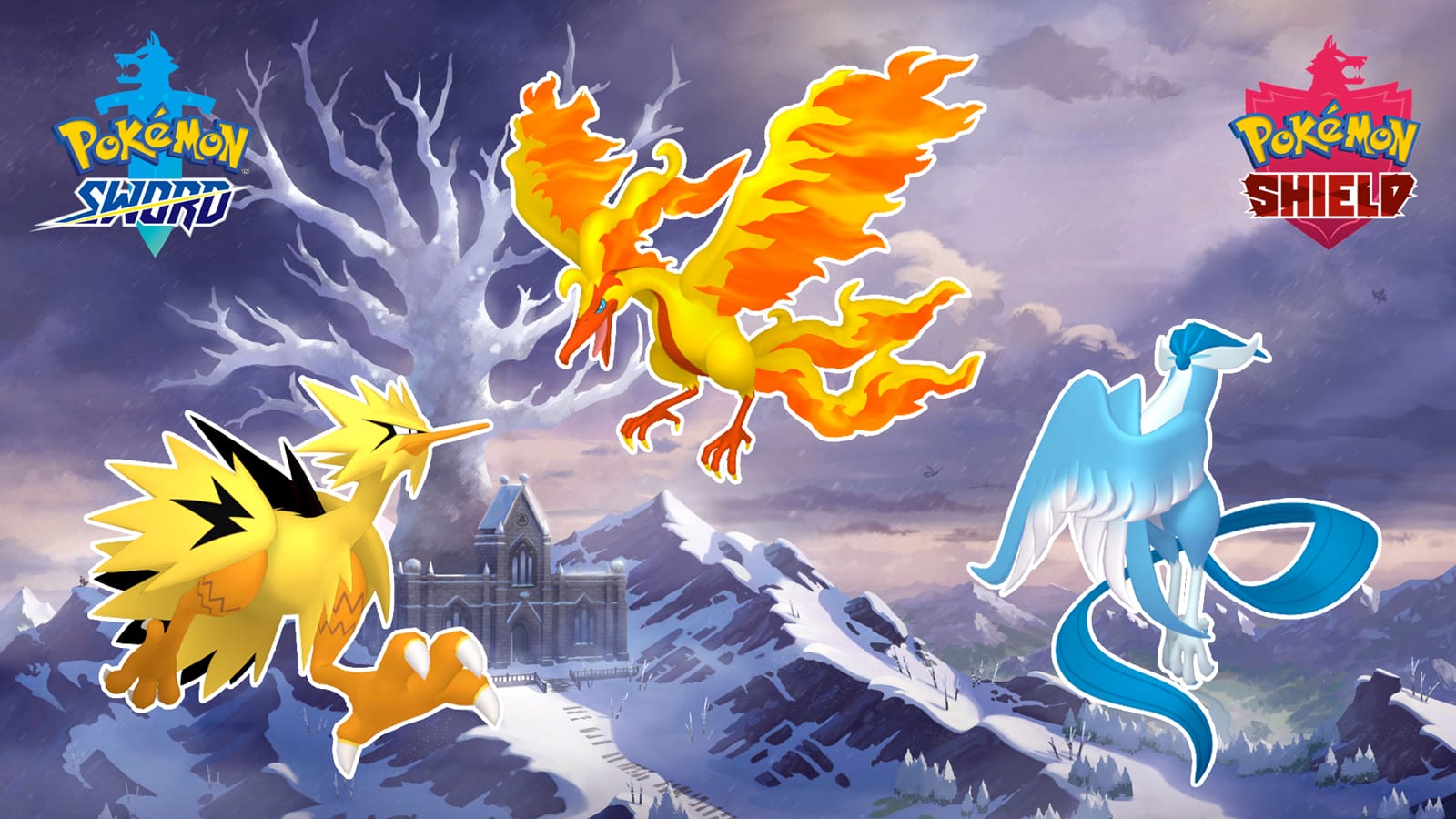PokéMondays: Shiny Legendary Birds Coming To Pokémon Sword / Shield