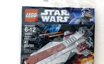 A Year of Polybags 130/260: 30053 Repubic Attack Cruiser Review