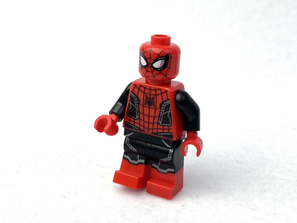 Lego spider man far from clearance home red and black suit