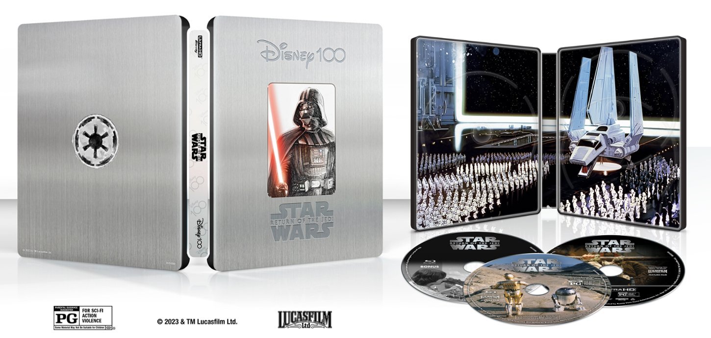 New Star Wars Original Trilogy SteelBooks