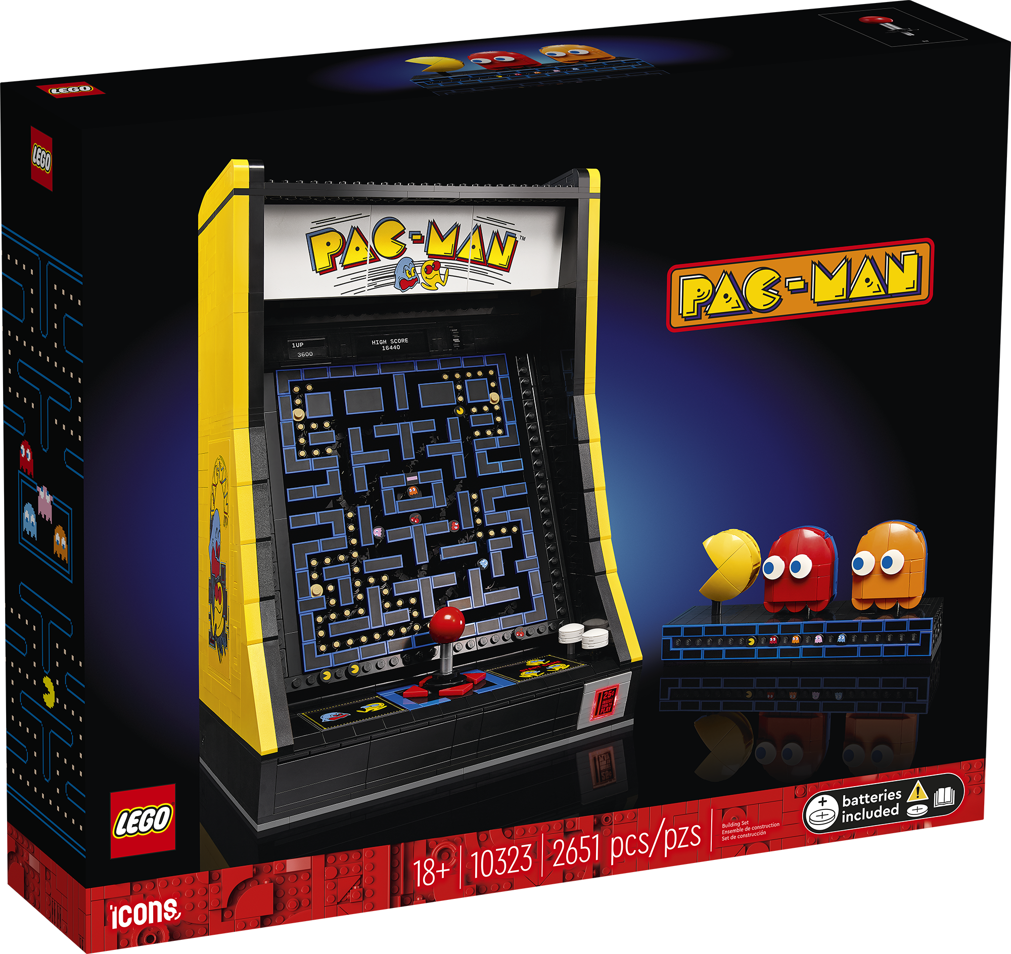 LEGO Announces 10323 PAC-MAN Arcade Machine