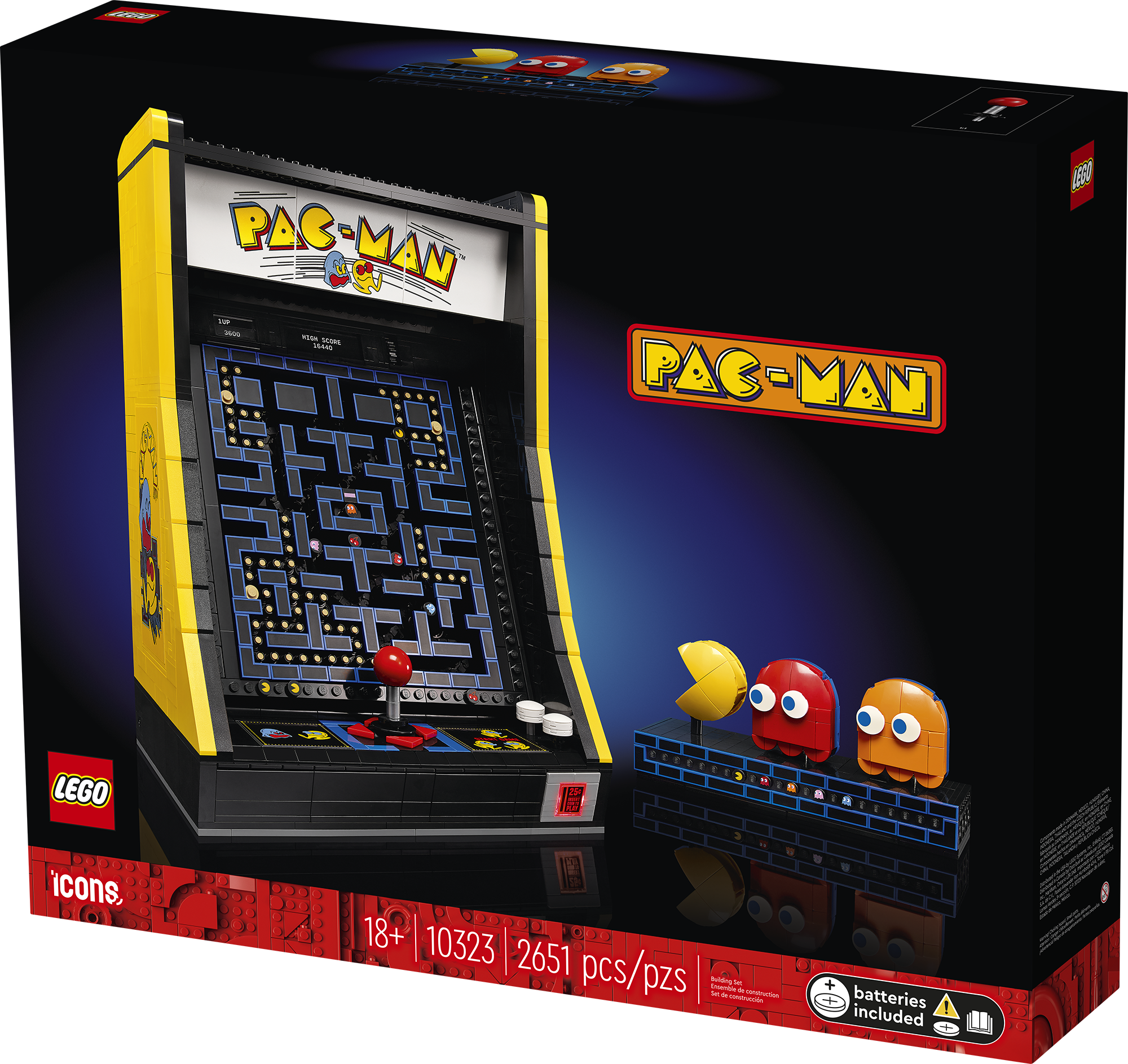 LEGO Announces 10323 PAC-MAN Arcade Machine