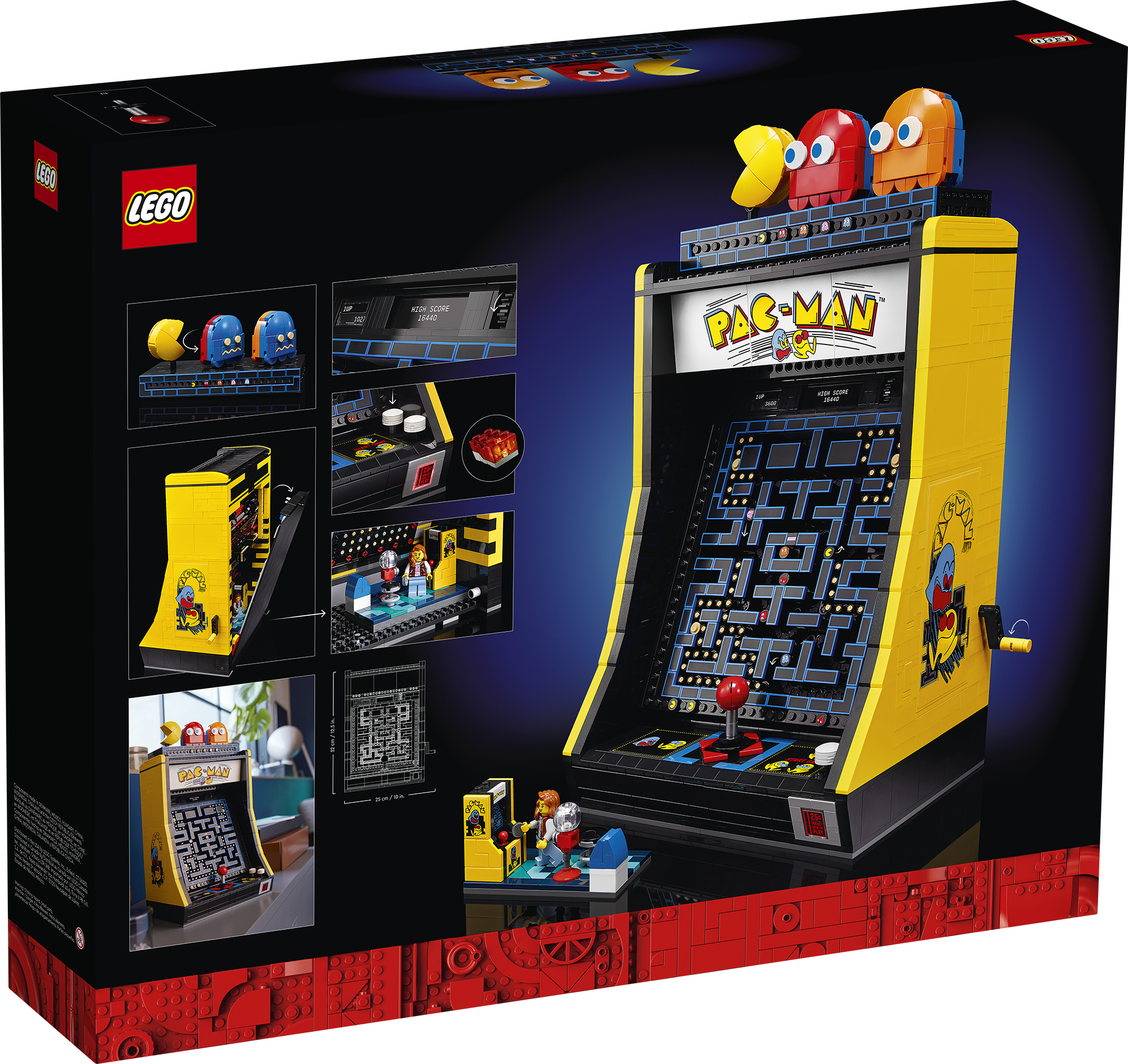 LEGO Announces 10323 PAC-MAN Arcade Machine