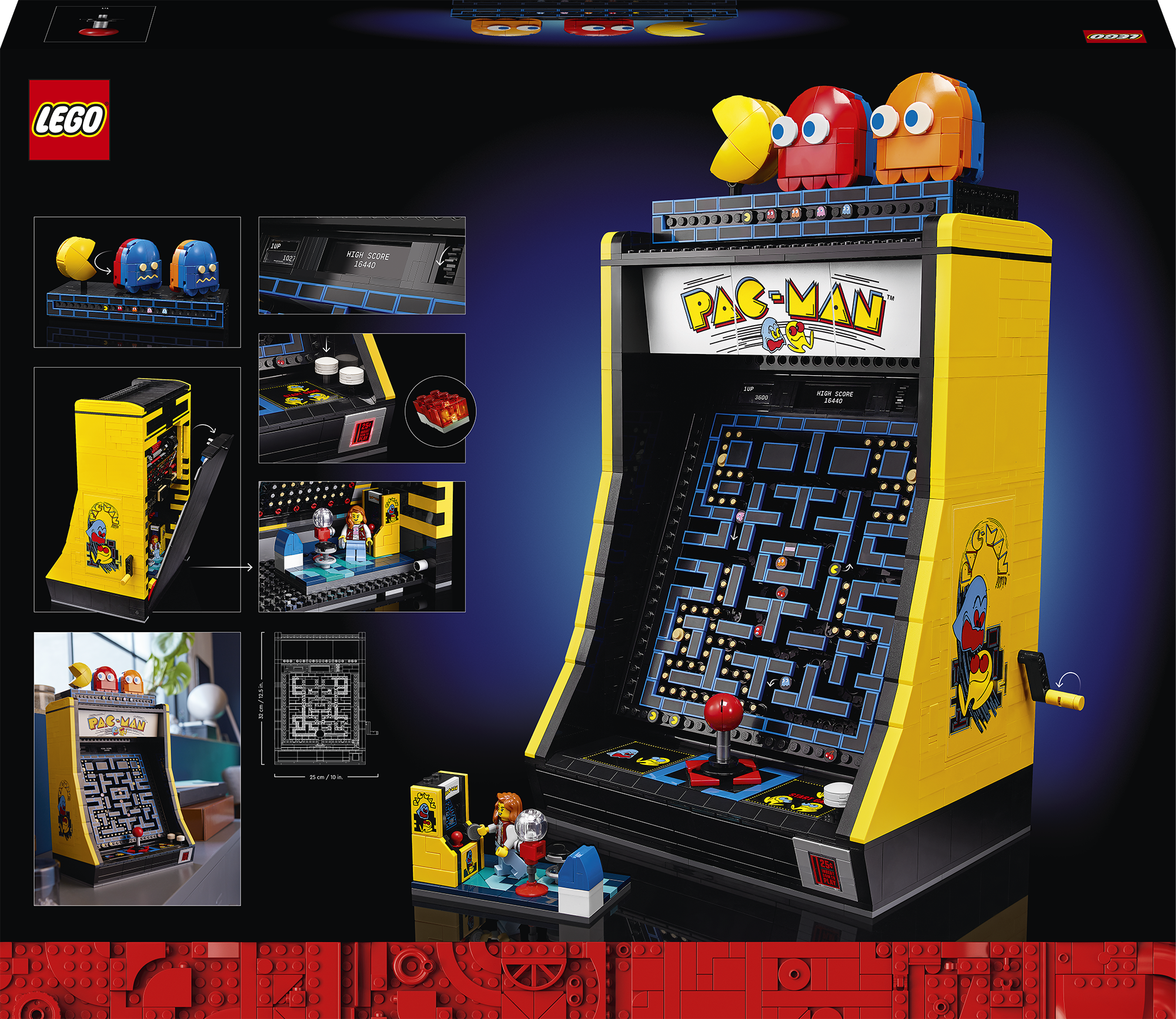LEGO Announces 10323 PAC-MAN Arcade Machine