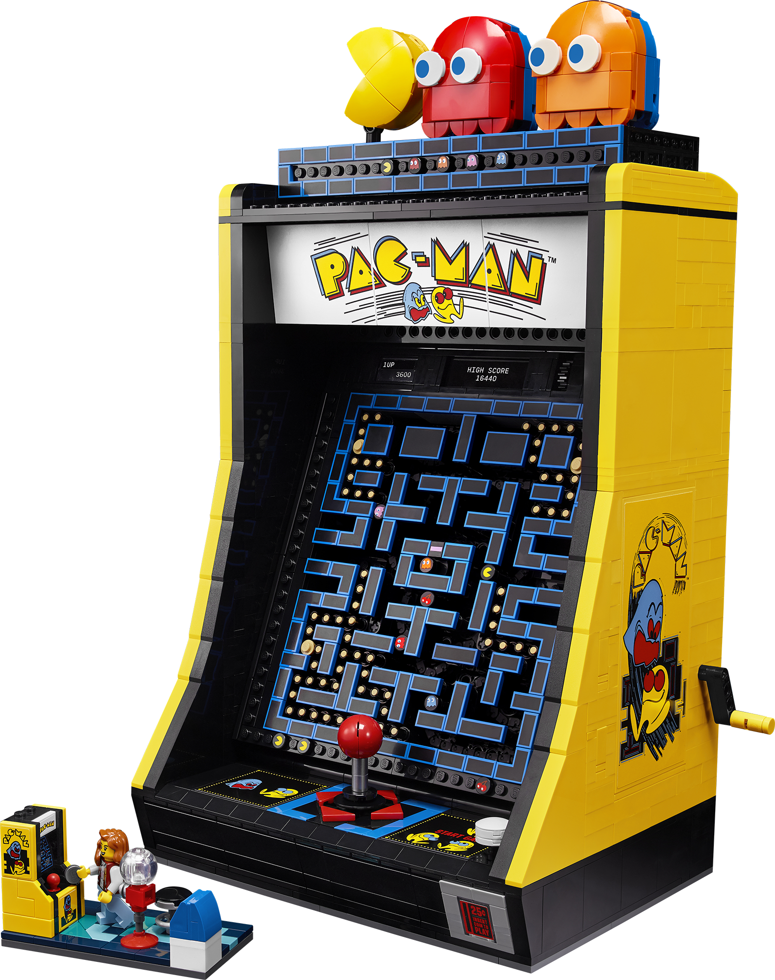 LEGO Announces 10323 PAC-MAN Arcade Machine